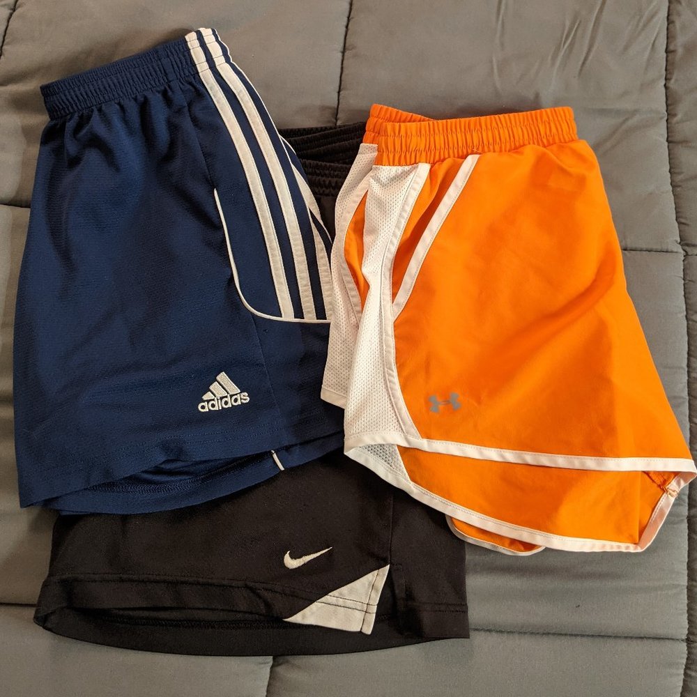 LAST CHANCE SALE Women's Athletic Shorts set- Nike, Adidas, Under Armour